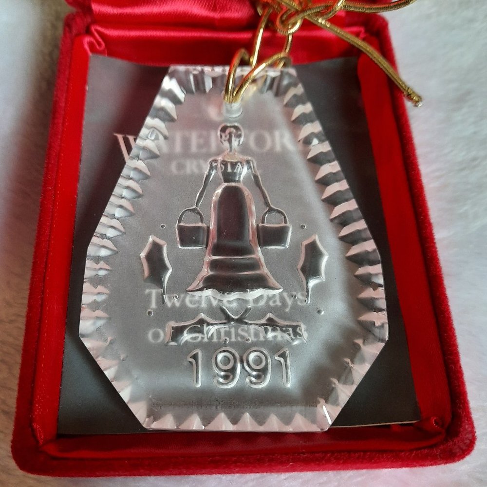 Waterford Crystal 12 Days of Christmas Ornament